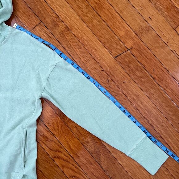 Sweaty Betty Mock Neck Fleece Hoodie Mint Green Size 4 / 6 (Small) - Picture 15 of 15